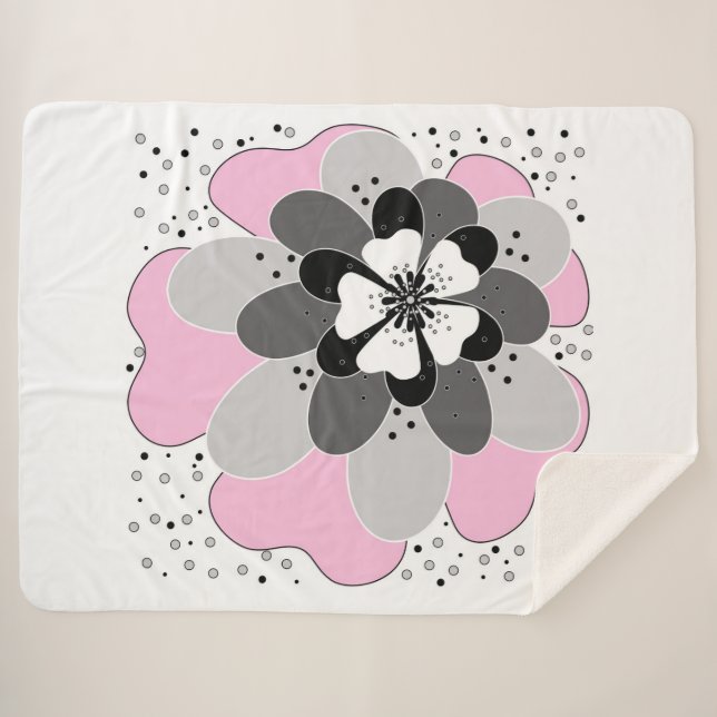 Manta Sherpa Cojín decorativo (Anverso (horizontal))