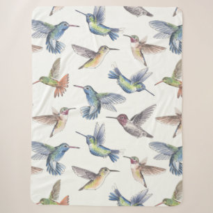 Manta Sherpa Colibríes