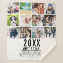 Collage de 12 Fotos Familiares Modernas de Revisió