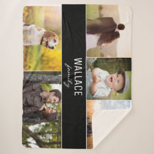 Collage de fotos personalizable de familia Keepsak