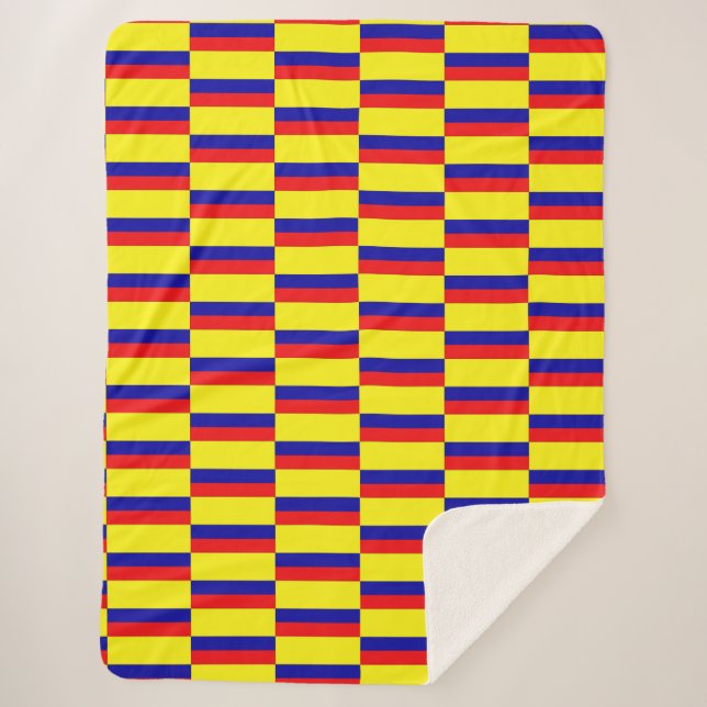 Manta Sherpa Colombia (Anverso)