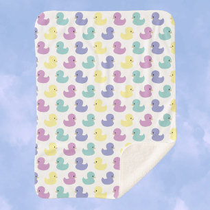 Manta Sherpa Coloridos duques de goma niños Sherpa Blanket