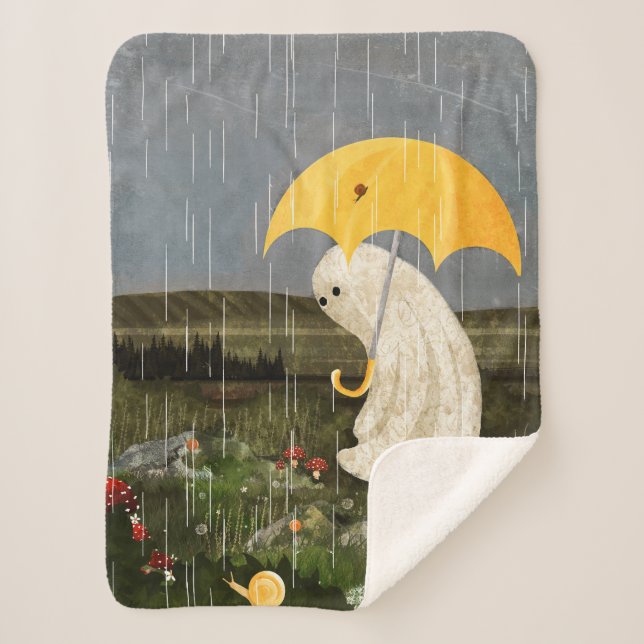 Manta Sherpa Cómo hacer amigos (Anverso)