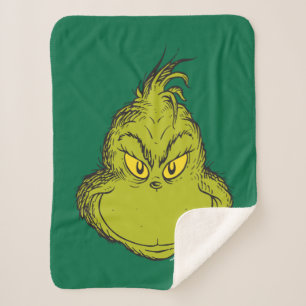 Manta Sherpa Cómo los Navidades Stole Grinch Clasifican el Grin