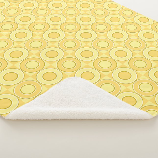 Manta Sherpa Comprobación del donut amarillo (3/4)