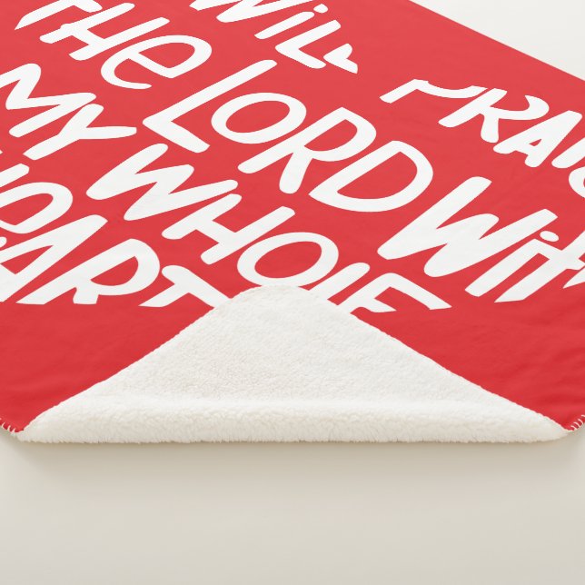 Manta Sherpa Con todo mi corazón (3/4)