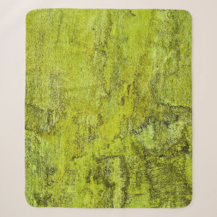 Manta Sherpa Concreto verde abstracto, arte, decoración domésti