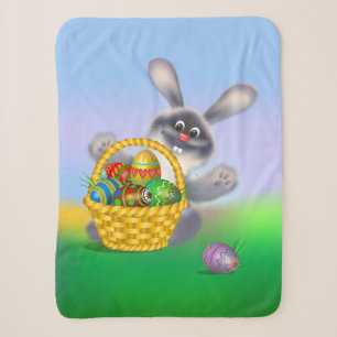 Manta Sherpa Conejo de Pascua