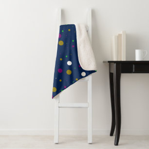 Manta Sherpa Confetti cromático