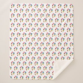 Manta Sherpa cono de helado