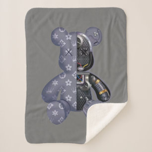 Manta Sherpa Contemporary Robot Bear