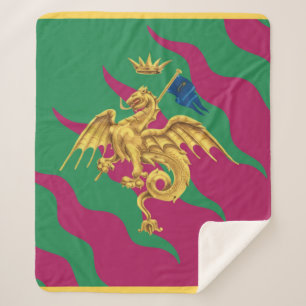 Manta Sherpa Contrada del Drago Palio di Siena