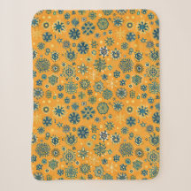 Copo de Nieve Antiguo sobre Amarillo