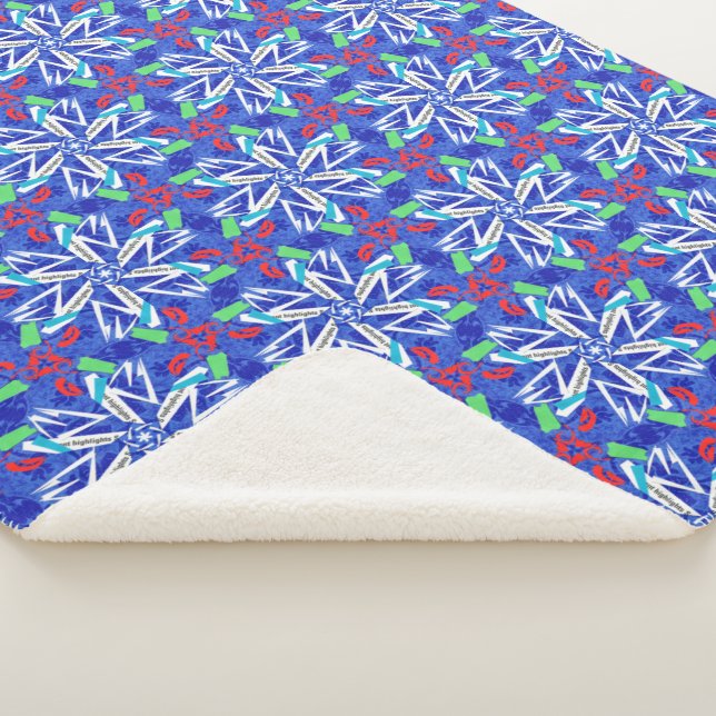 Manta Sherpa Copos de nieve de С (3/4)