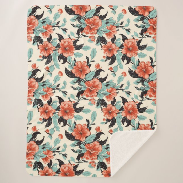 Manta Sherpa Coral Garden (Anverso)