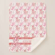 Coral y pulpo color de agua rosada