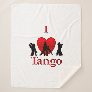 Manta Sherpa Corazón del tango