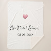 Corazón rosa pastel retro despedida de soltera fec