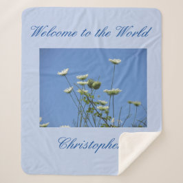 Manta Sherpa Corfu Cream Wildflowers