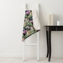 Manta Sherpa Corfu Lilac Wildflowers