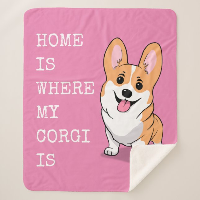 Manta Sherpa Corgi (Anverso)