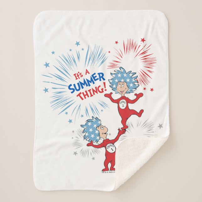 Manta Sherpa Cosa uno dos es cosa de verano (Anverso)