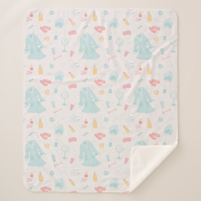 Manta Sherpa Cosas de Spa (Anverso)