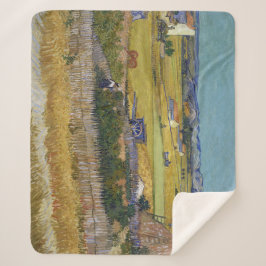 Manta Sherpa Cosecha en La Crau Vincent Van Gogh