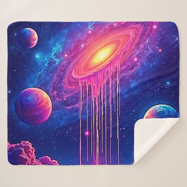 Manta Sherpa Cosmic Drip: Galaxy's Sweet Essence (Anverso (horizontal))