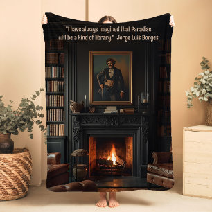 Manta Sherpa Cosy Sherpa Blanket Regalo de libros para los aman