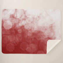Cranberry Spots - Sherpa Blanket