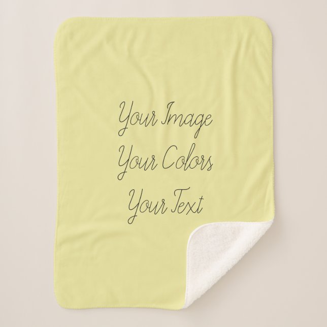 Manta Sherpa Crear el propio (Anverso)