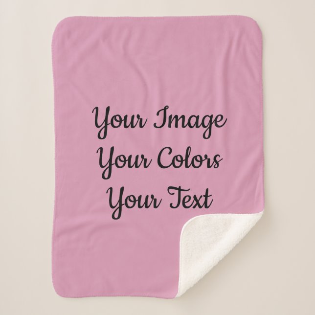 Manta Sherpa Crear el propio (Anverso)