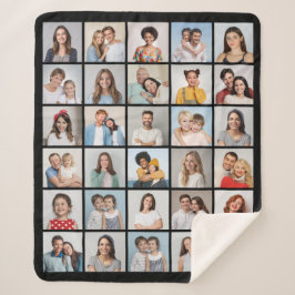 Manta Sherpa Crear su propio Collage de fotos de 30