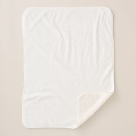 Manta Sherpa Crear su propio diseño Sherpa Fleece Blanket