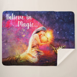 Manta Sherpa Creer en la magia