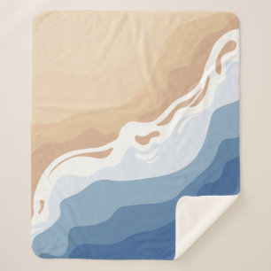 Manta Sherpa Creo que podría ver la playa