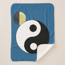 Manta Sherpa "Crescent Balance: Customizable Harmony Blanket"