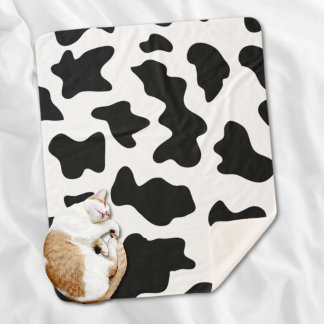 Manta Sherpa Criadero de animales de granja de impresión de vac