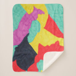 Manta Sherpa Criaturas rojas