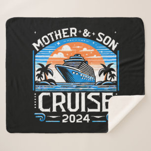Manta Sherpa Crucero de madre e hija 2024