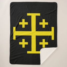Manta Sherpa Cruz de Jerusalén