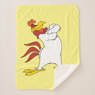 Manta Sherpa Cruzan los brazos de Lehorn Foghorn