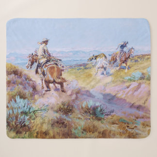 Manta Sherpa “Cuando las vacas eran salvajes” de Charles M Russ