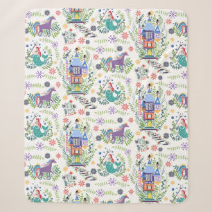 Manta Sherpa Cuentos de hadas arte folclórico derribar Sherpa B
