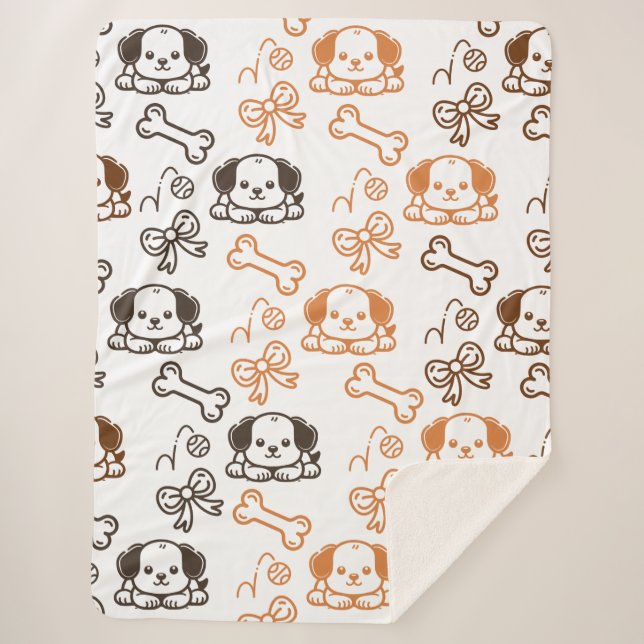 Manta Sherpa Cuidad de marionetas Sherpa Blanket (Anverso)