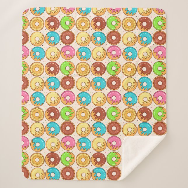 Manta Sherpa Cupcakes Sherpa Blanket (Anverso)