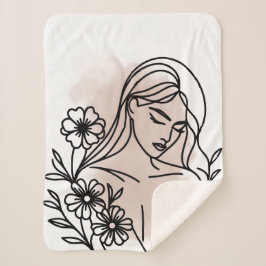 Manta Sherpa Custom Cozy Sherpa Blanket