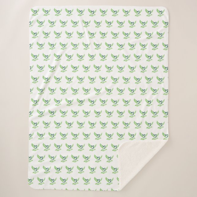 Manta Sherpa Custom Cozy Sherpa Blanket (Anverso)