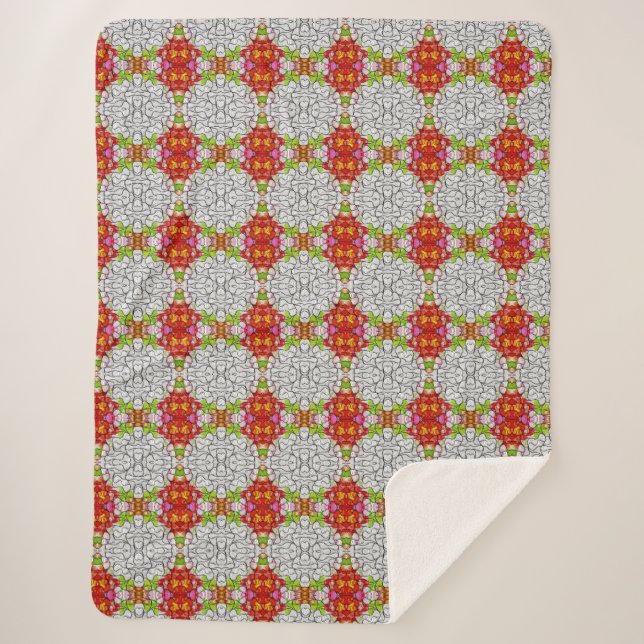 Manta Sherpa Custom Photo Sherpa Blanket  (Anverso)